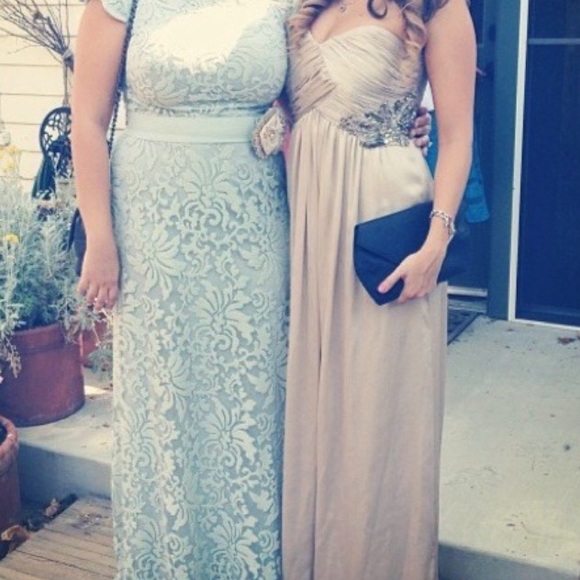 Calvin Klein formal gown sz 6 - Picture 5 of 6